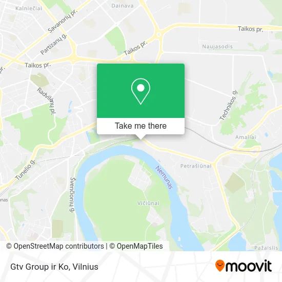 Карта Gtv Group ir Ko