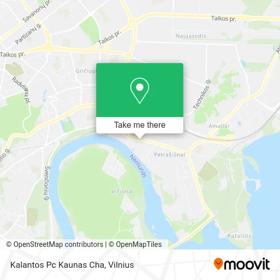 Kalantos Pc Kaunas Cha map