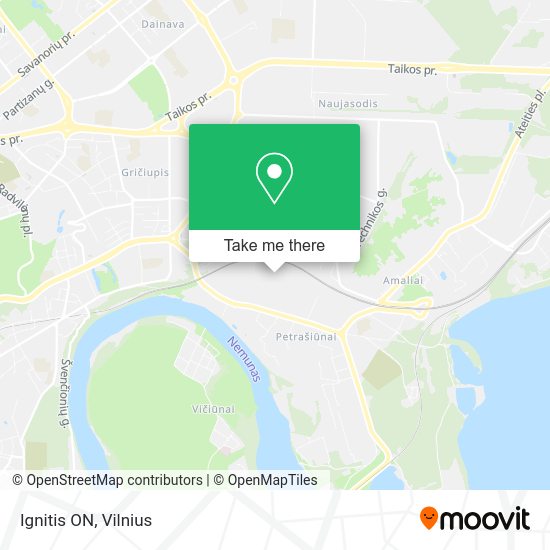 Карта Ignitis ON