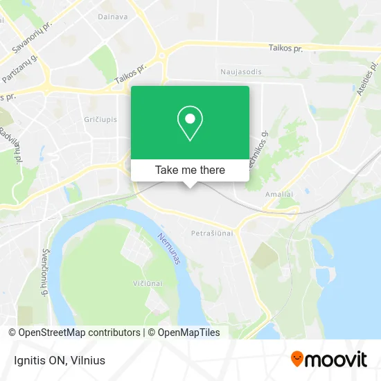 Карта Ignitis ON