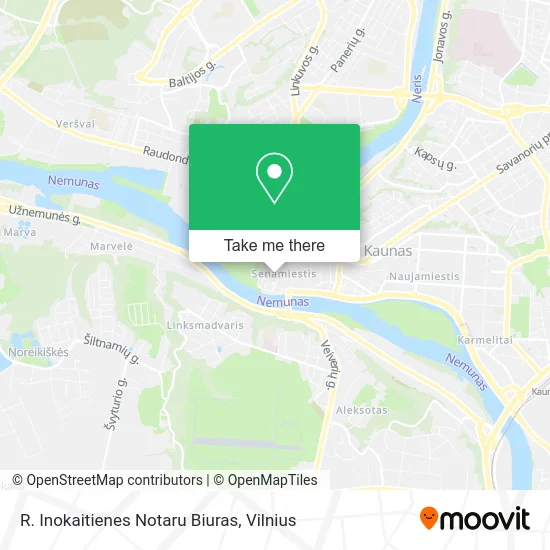 R. Inokaitienes Notaru Biuras map