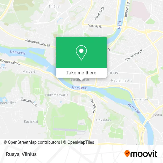 Rusys map