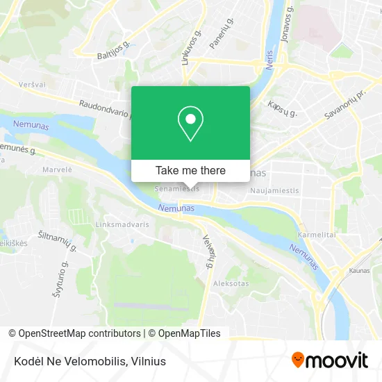 Карта Kodėl Ne Velomobilis