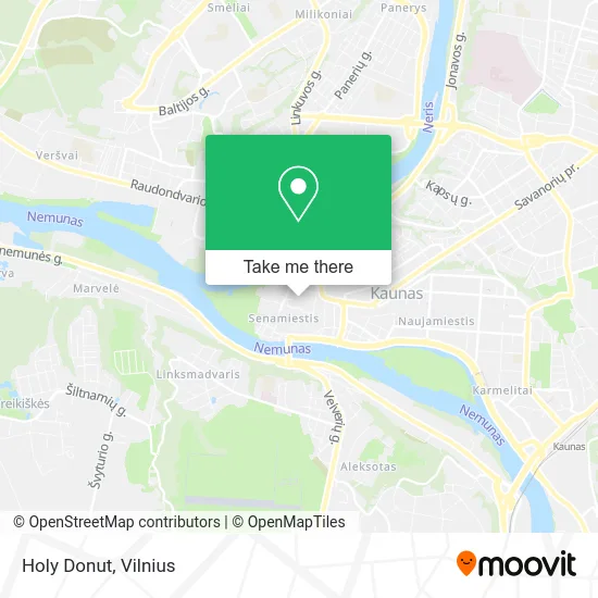 Карта Holy Donut