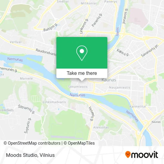 Карта Moods Studio