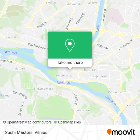 Sushi Masters map