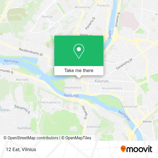 12 Eat map
