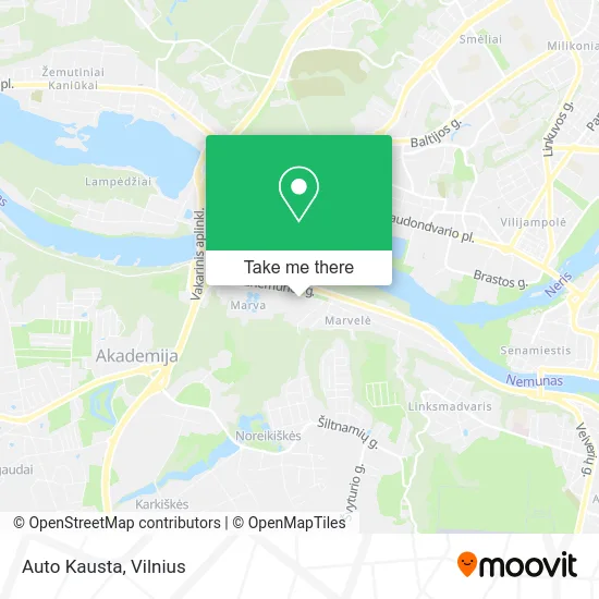 Карта Auto Kausta