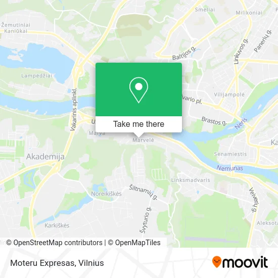 Карта Moteru Expresas