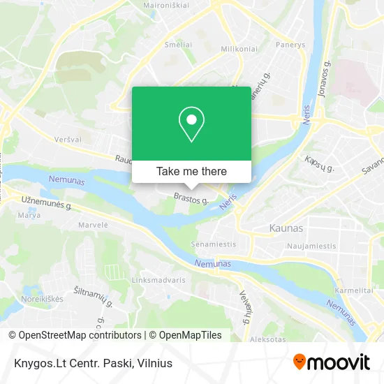 Карта Knygos.Lt Centr. Paski