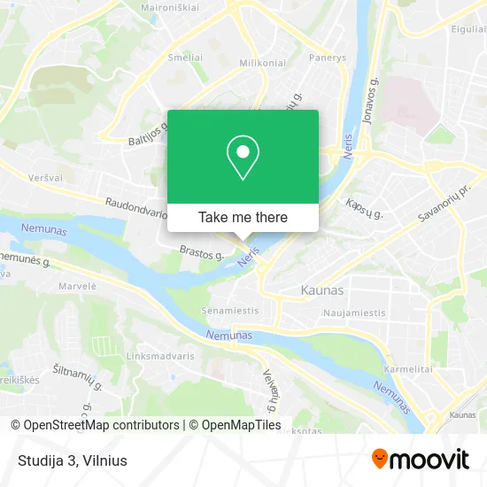 Карта Studija 3