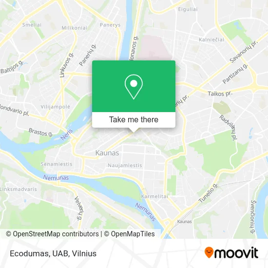 Карта Ecodumas, UAB