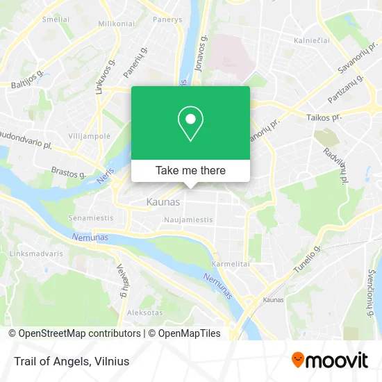 Карта Trail of Angels