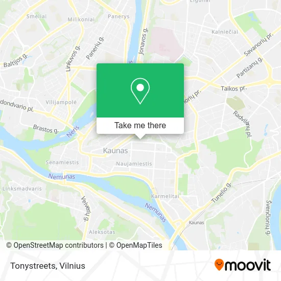 Карта Tonystreets