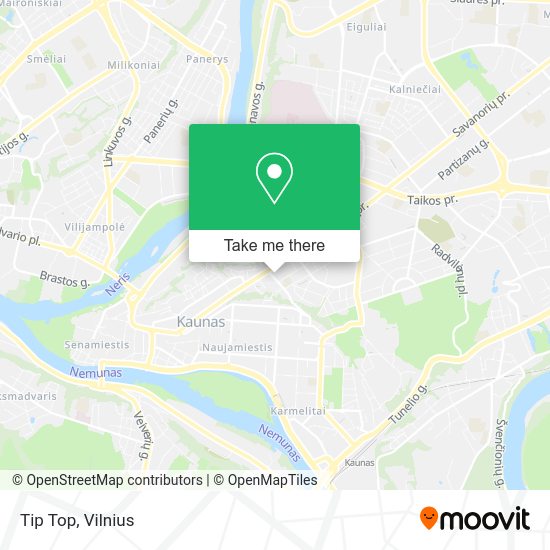 Карта Tip Top