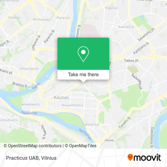 Карта Practicus UAB