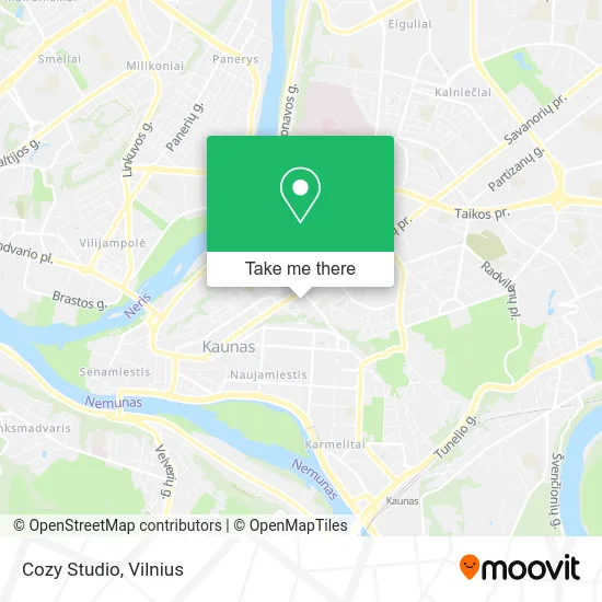 Карта Cozy Studio