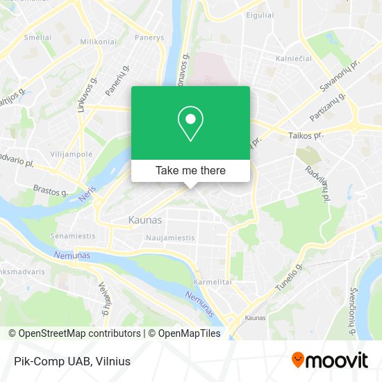 Карта Pik-Comp UAB