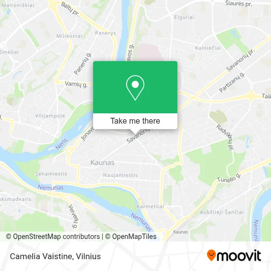 Camelia Vaistine map