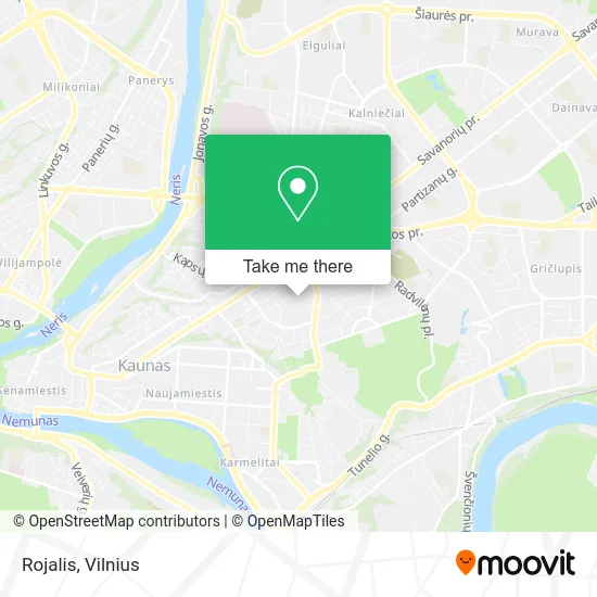 Карта Rojalis