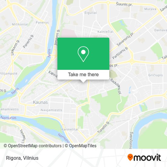 Карта Rigora