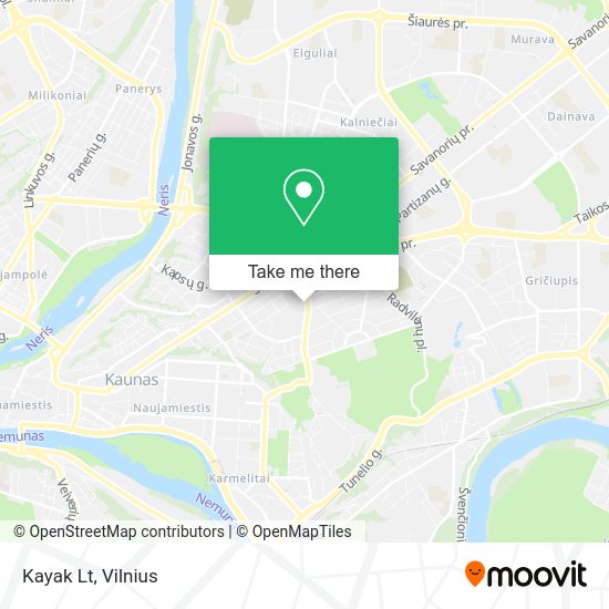 Карта Kayak Lt