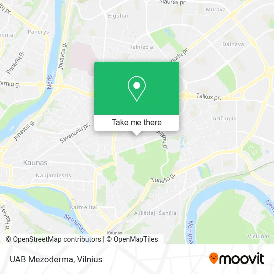 UAB Mezoderma map