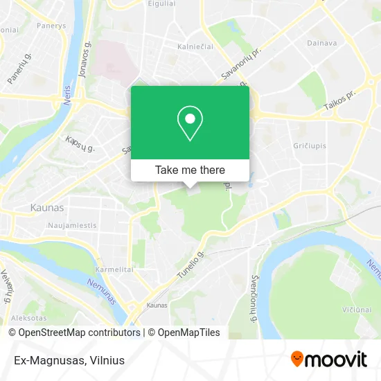 Карта Ex-Magnusas