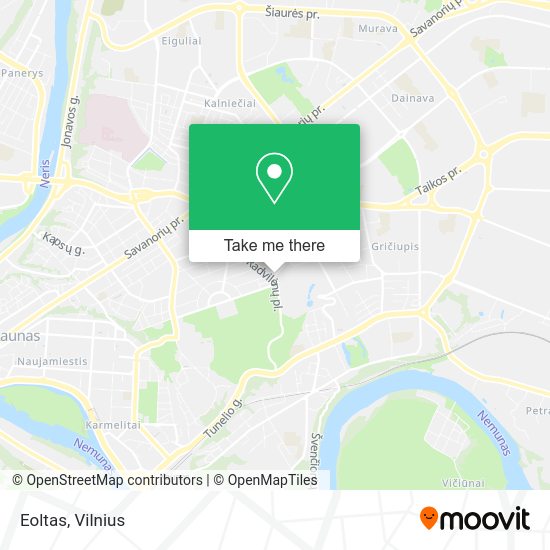 Карта Eoltas