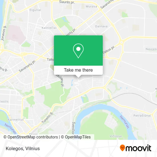 Карта Kolegos