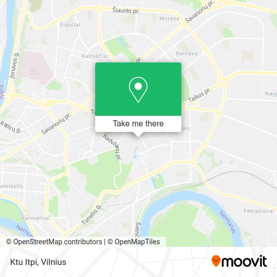 Карта Ktu Itpi