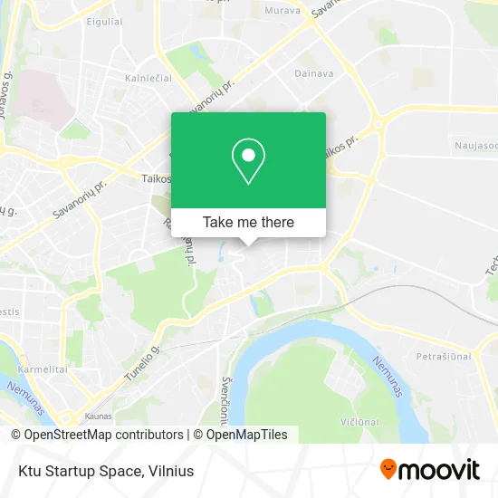 Карта Ktu Startup Space
