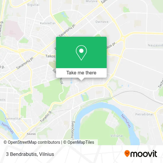 Карта 3 Bendrabutis