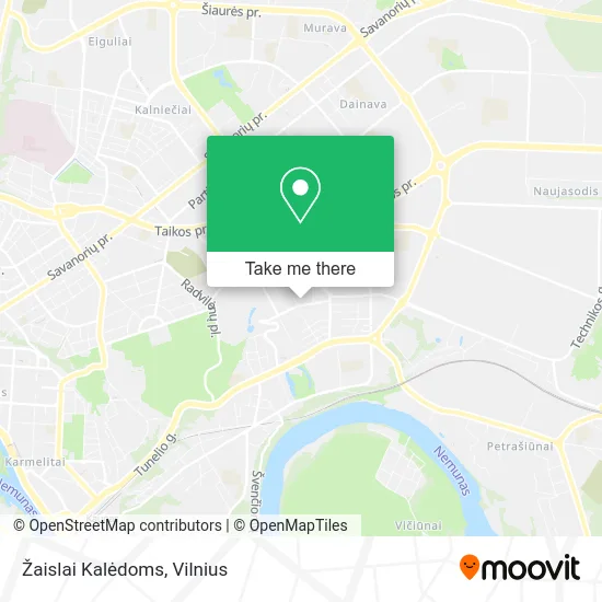 Карта Žaislai Kalėdoms