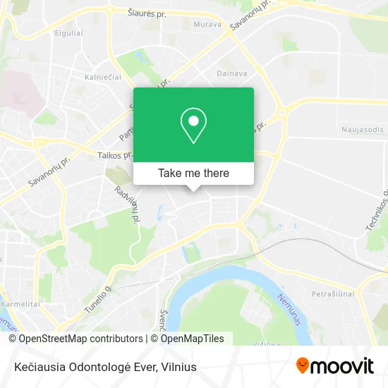 Карта Kečiausia Odontologė Ever