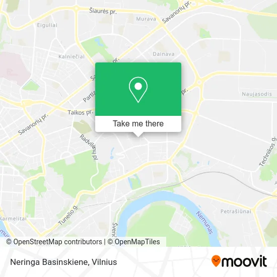 Карта Neringa Basinskiene