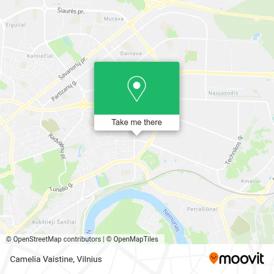 Camelia Vaistine map
