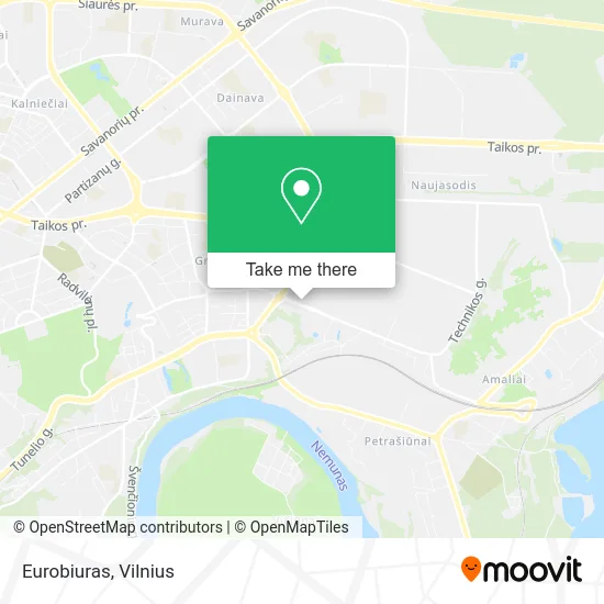 Карта Eurobiuras