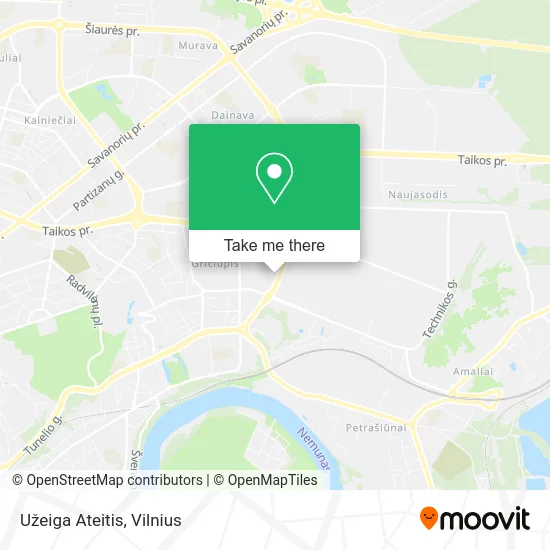 Карта Užeiga Ateitis
