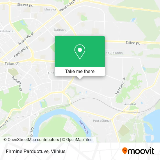 Карта Firmine Parduotuve