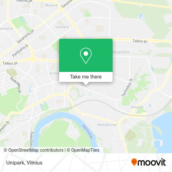 Карта Unipark