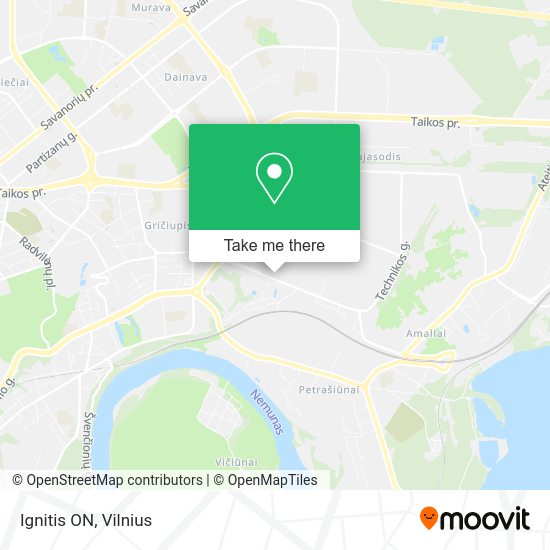 Карта Ignitis ON