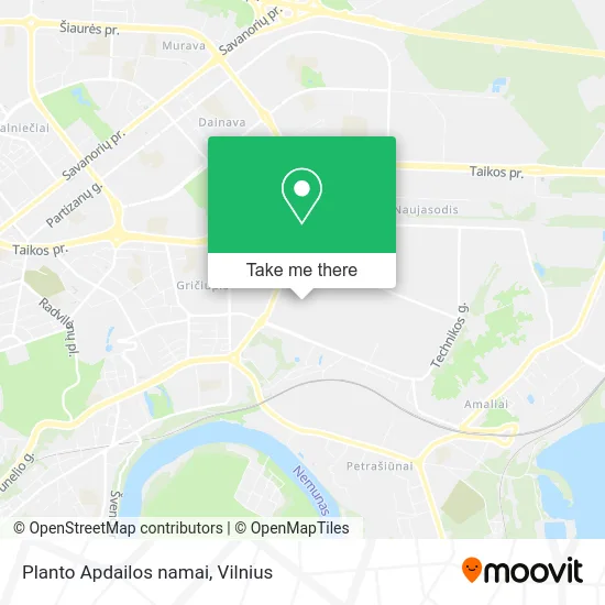 Карта Planto Apdailos namai