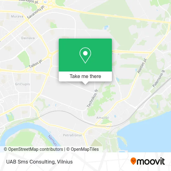 Карта UAB Sms Consulting