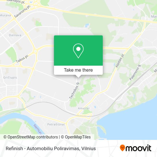 Карта Refinish - Automobiliu Poliravimas