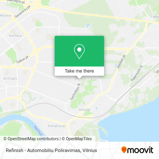 Карта Refinish - Automobiliu Poliravimas