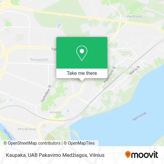 Карта Kaupaka, UAB Pakavimo Medžiagos