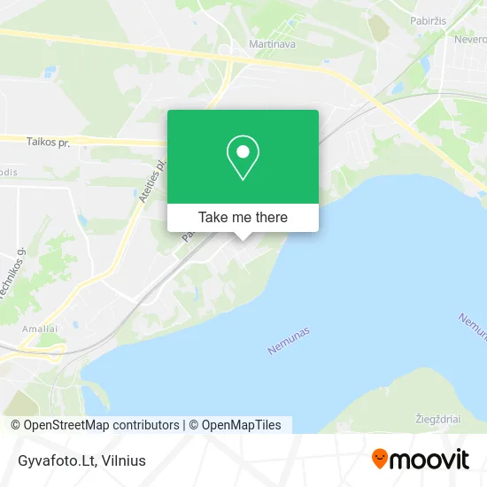 Карта Gyvafoto.Lt