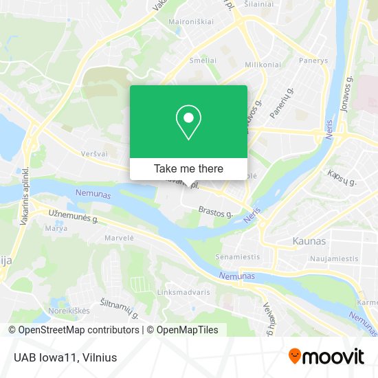 Карта UAB Iowa11