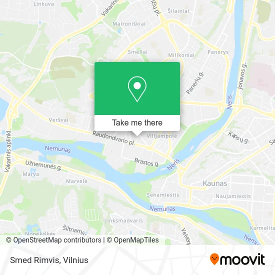 Карта Smed Rimvis